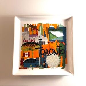 Crate‎ & Barrel • “Roadtrip” Toronto Plate